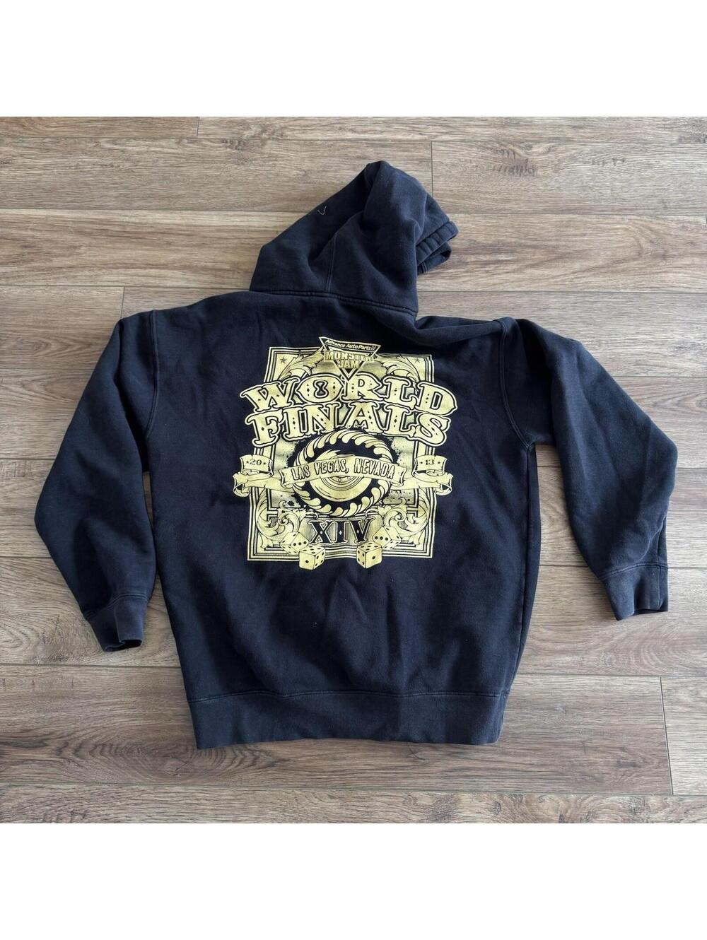 Monster Jam Trucks World Finals Las Vegas Zip Up Hoodie